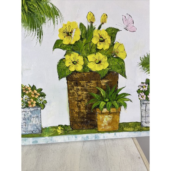 Alisher Signed Vintage Oil Painting on Canvas 24 Inches Height and 36 Inch‎ Wide - Picture 8 of 12